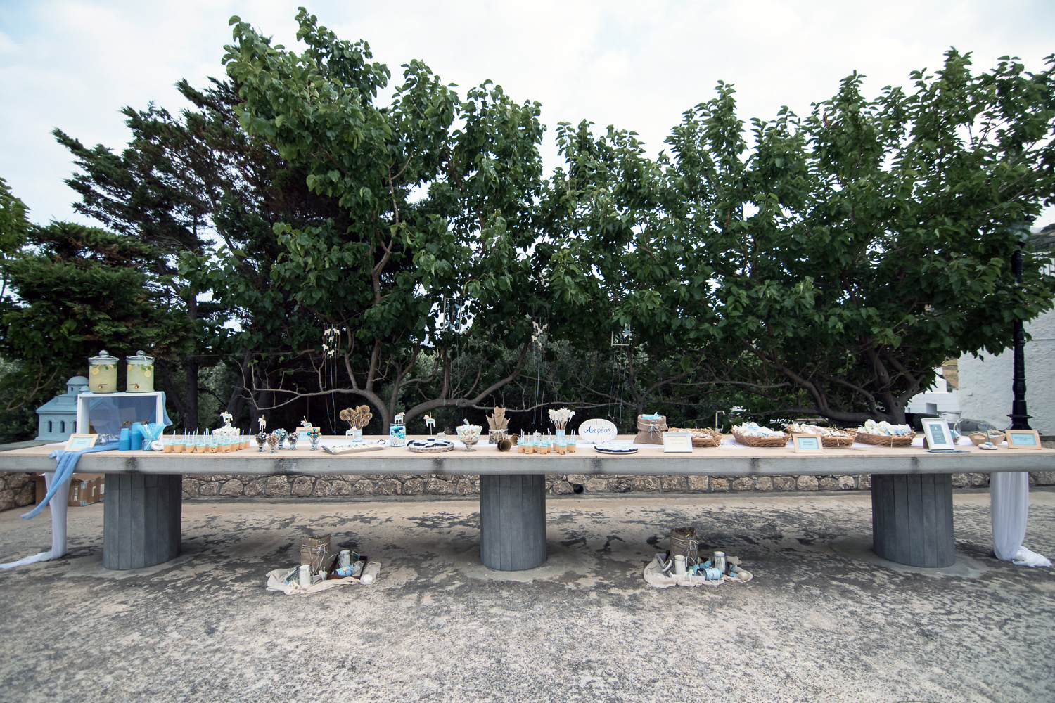 wedding decoration planning wedding planner skyros event weddingskyros candy bar wedding flowers